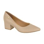 Scarpin Feminino Casual Vizzano - Bege