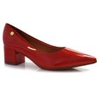 Scarpin Feminino com Salto Bloco Vizzano Vermelho 1220.315.13488