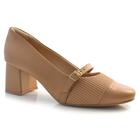 Scarpin Feminino Comfortflex Bege 24-75303