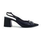 Scarpin Feminino Mezzo Punto Veneto Preto - 347002