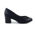 Scarpin Feminino Picadilly Danubia Salto Médio Preto - 6540