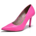 Scarpin Feminino Salto Alto Via Marte 2113301 Magenta Pink 1598