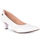 Scarpin feminino salto baixo bico fino r2.26