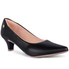 Scarpin feminino salto baixo bico fino r2.29