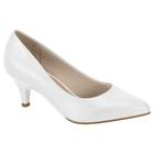 Scarpin Feminino Salto Baixo Sapato Beira Rio 4076.1350