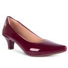 Scarpin Feminino Salto Fino Verniz