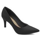 Scarpin Feminino Salto Médio Napa Preto Mariotta 13550-01