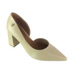 Scarpin Feminino Usaflex Salto Bloco Ah0508009