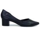 Scarpin Feminino Usaflex Salto Bloco Preto - MM0505001