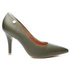 Scarpin Feminino Vizzano Salto Alto Fino Bico Fino