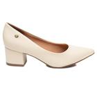 Scarpin Feminino Vizzano Salto Grosso Verniz 1220.315