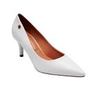 Scarpin Feminino Vizzano Salto Médio Verniz Conforto Premium