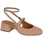 Scarpin Feminino Vizzano Slingback Salto Bloco 1426.101