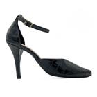 Scarpin Mozione Sapato Feminino Salto Alto 10cm Com Fivela 107