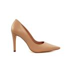 Scarpin Nude Werner Salto Alto Fino 10cm