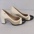 Scarpin Piccadilly Salto Bloco Feminino 130232