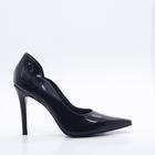 Scarpin Salto Fino Verniz