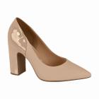 Scarpin Salto grosso Feminino Vizzano