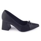 Scarpin Usaflex Feminino AL2203001 salto bloco social