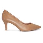 Scarpin Usaflex Feminino Casual Salto Fino Z7601