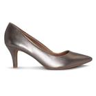 Scarpin Usaflex Feminino Casual Salto Fino Z7601