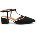 Scarpin Vizzano 1220.363 Sapato Salto Calcanhar Aberto Feminino