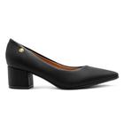 Scarpin Vizzano Feminino Salto Bloco Bico Fino 1220.315