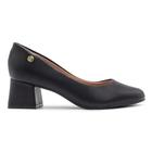 Scarpin Vizzano Feminino Salto Bloco Bico Redondo 1423.100