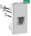 Schneider orion modulo de tomada rj11 4 fios aluminio s70549174