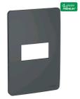 Schneider orion placa 4x2 1 posto stellar black s730101294