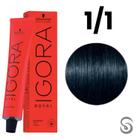 Schwarzkopf Igora Royal Coloração 1/1 Preto Azulado 60ml