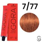 Schwarzkopf Igora Royal Coloração 7/77 Louro Médio Cobre Extra 60ml