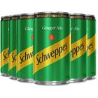 Schweppes Ginger Ale Lata 220ml (6 latas)