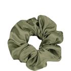 Scrunchie Xuxinha de Cetim Verde Musgo