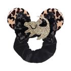 Scrunchies de Veludo com Orelhas de Mickey - Para Meninas e Mulheres