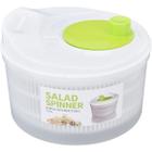 Seca Salada Centrífuga Manual Secador Lava E Seca Folhas Massas Verduras Legumes 3 Litros