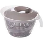 Secador Centrífuga Salada Seca Verduras Prático Manual 4l