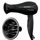 Secador de Cabelo 2000W Mondial Power Black Shine Íon com Difusor de Cachos