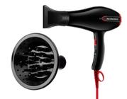 Secador De Cabelo E Difusor De Cachos Mondial Turbo Color Red 1900w/2000w