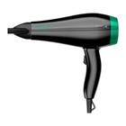 Secador de Cabelo Gama Babosa Ceramic Ion 2 Velocidades 3 Temperaturas 2100W, Preto/Verde 220V - GA.