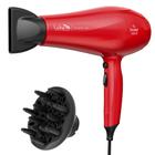 Secador De Cabelo Gama Italy Profissional 2100w Ions Motor Ac Oleo Lichia Com Difusor De Cachos