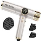 Secador de cabelo HITTIONA Ionic 2000W com difusor de dupla voltagem