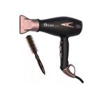 Secador de cabelo lion tutti 2 2400w rose 127v + escova