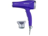 Secador de Cabelo Mondial Tourmaline Íon Lilás - e Prata 2000W 2 Velocidades Violet Grey SCN-05