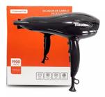 Secador de Cabelo Profissional 110/127V 1900 Watts Preto Tomate MSE-2600A