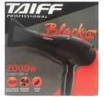 Secador de cabelo profissional taiff black ion 2000w - 220v