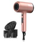 Secador de Cabelo SHRATE 1800W Leve e Iônico com Difusor - Dourado