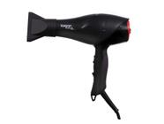 Secador de Cabelo Taiff Black Ion 2000W, Motor AC Profissional- Preto/Vermelho - 337