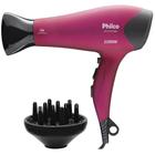 Secador de Cabelos PH3700 Pink 2200W Philco Com Bocal Difusor Cabo 1,9M 127V