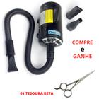 Secador Soprador para Cães OnixPet Profissional 2400W 220v + Tesoura Reta